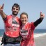 Marc Pare & Lina Erpenstein, the winners of the PWA Wave World Cup Tenerife 2024