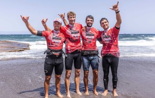 Top 4 men Single Elimination - Pic: John Carter / PWA Worldtour